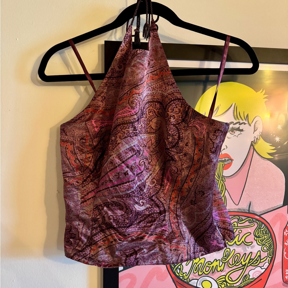 Vintage Anne Klein halter top